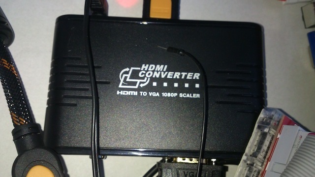 HDMI to VGA convertor